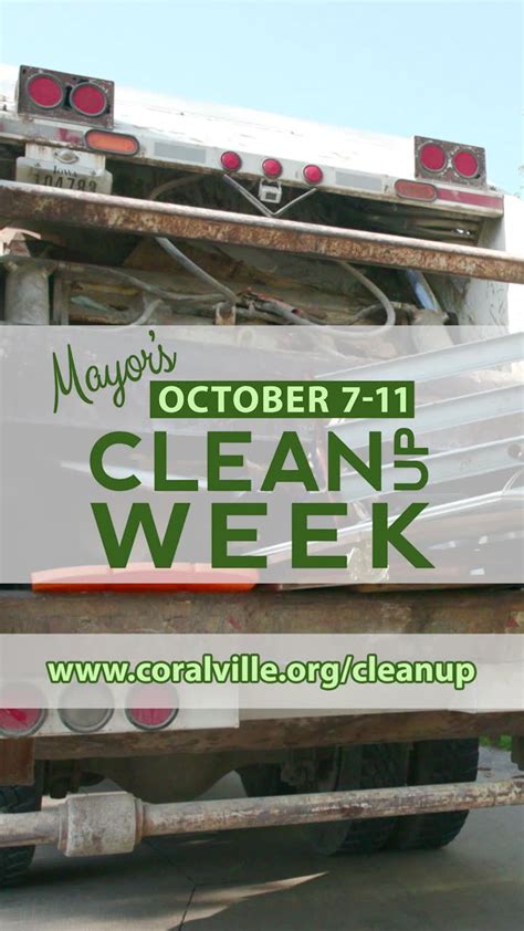 Mayor's Clean Up Week .